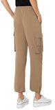 25-1/2" Inseam
Mid-rise
10-1/4" Front rise; 20" Leg opening
Pull-on with elastic back waistband
Slash side pockets
Side cargo pockets; D-ring tab detail on right pocket
Adjustable cinched hem
Color: Palo Santo
100% Polyester
Machine Wash Cold with Like Colors, Wash Inside Out, Only Non-Chlorine Bleach When Needed, Tumble Dry Low, Warm Iron If Needed, Or Dry Clean